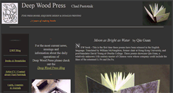 Desktop Screenshot of deepwoodpress.com